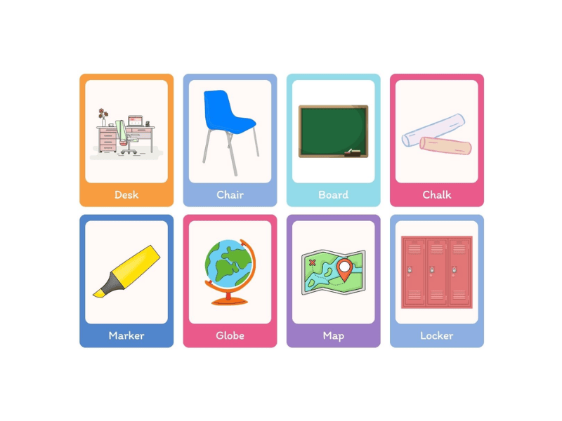 Từ Vựng Tiếng Anh Lớp 7 Theo Chủ Đề Trường Học